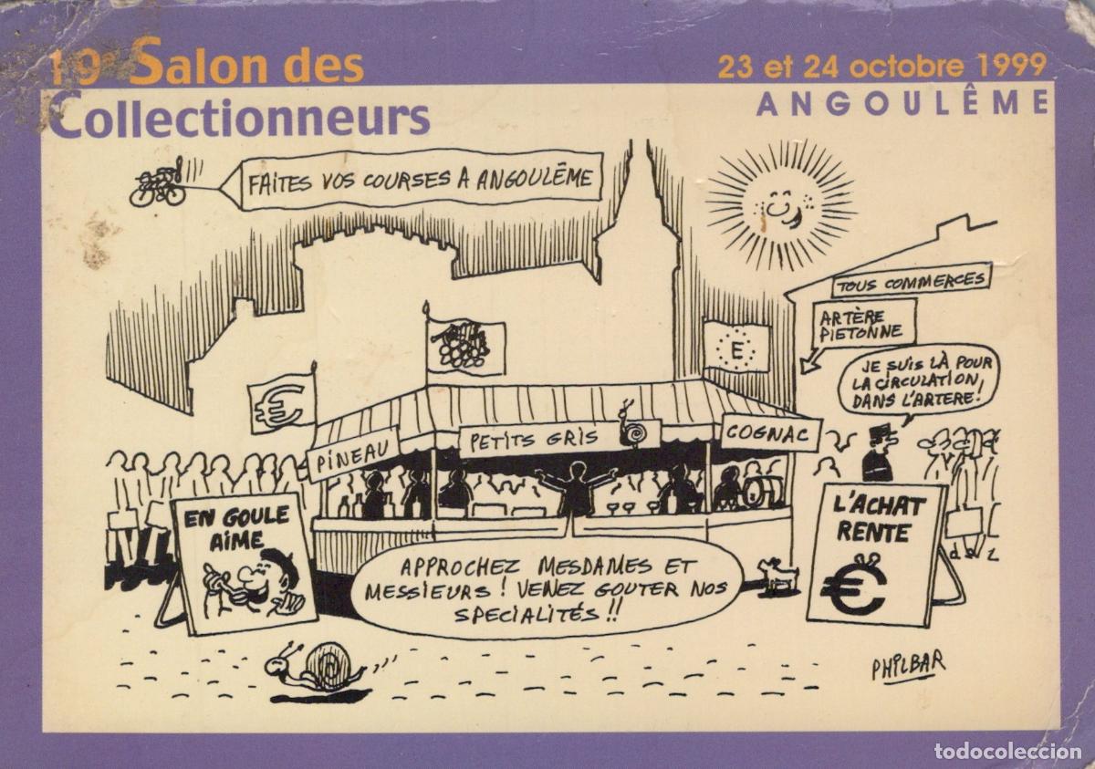 Postkarten: France Angouleme 19e Salon des Collectionneurs la Publicit&eacute; Unposted *YAF984