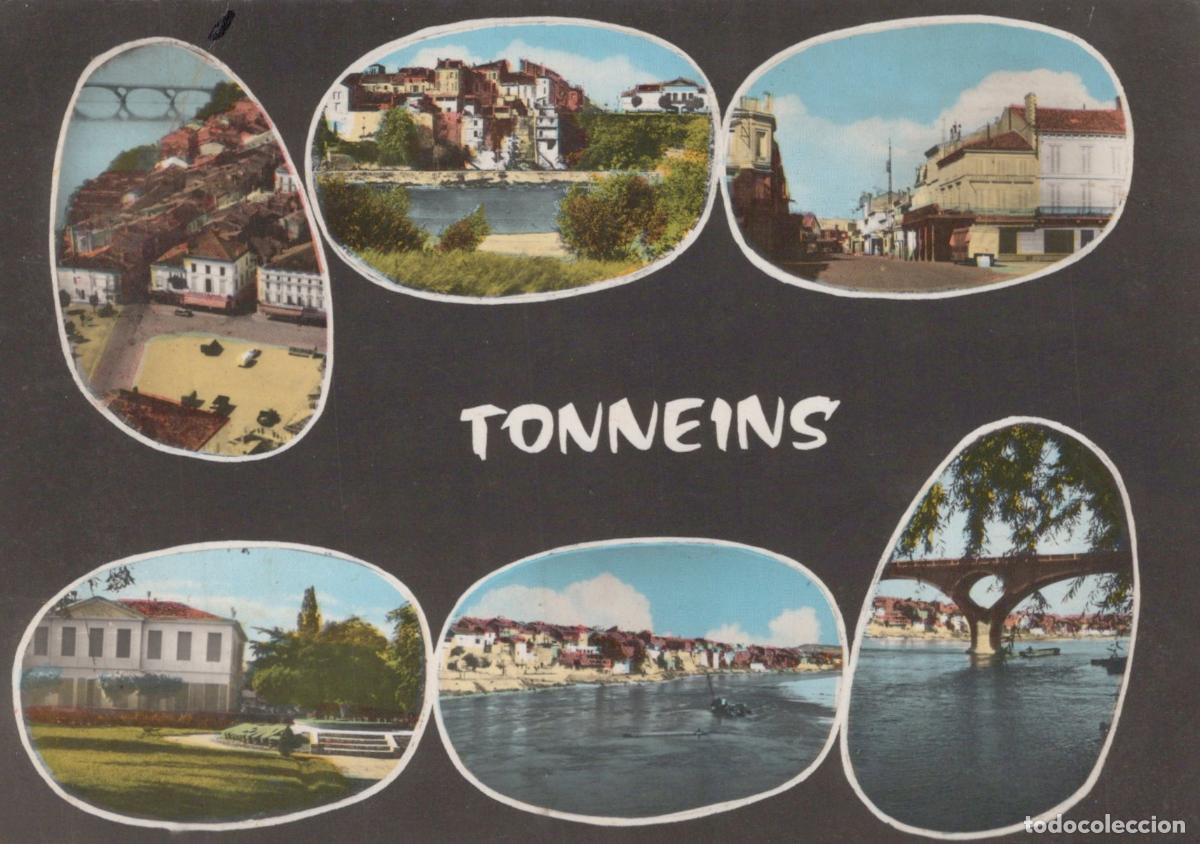 Postkarten: France Tonneins Nouvelle Aquitaine Vues Multiples Ville Garonne et Pont *YAF627