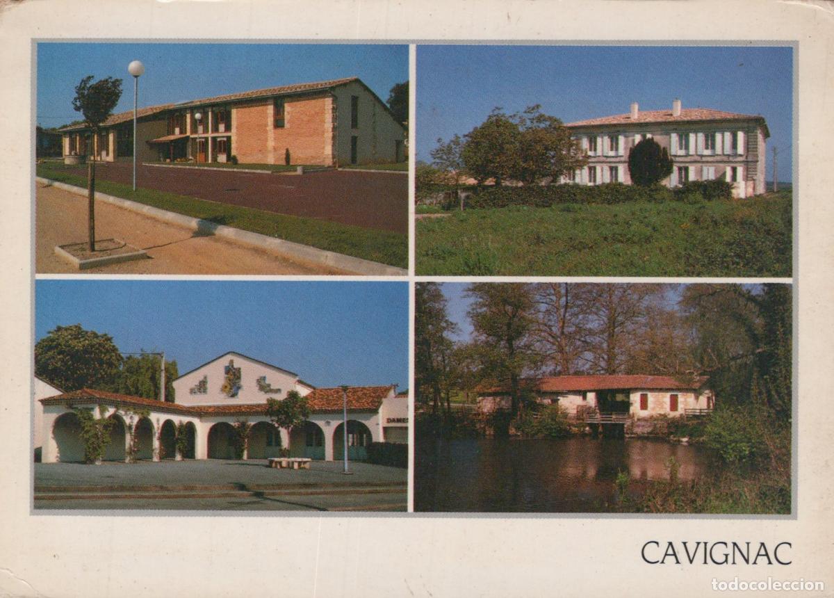 Postais: France Cavignac Gironde Moulin de Charlot Ch&acirc;teau Gourdet Unposted *YAF657