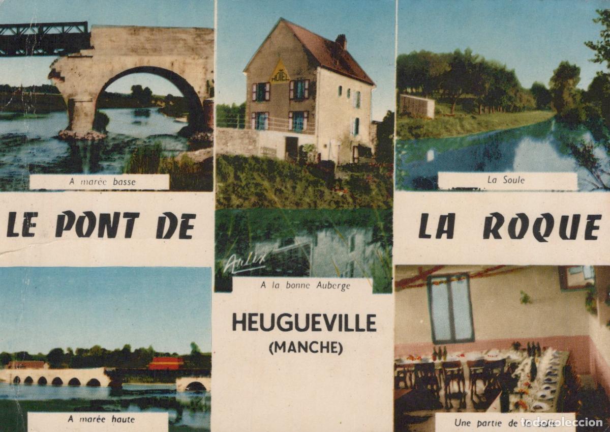 Postais: France Heugueville Pont de la Roque Auberge la Soule Unposted *YAF666