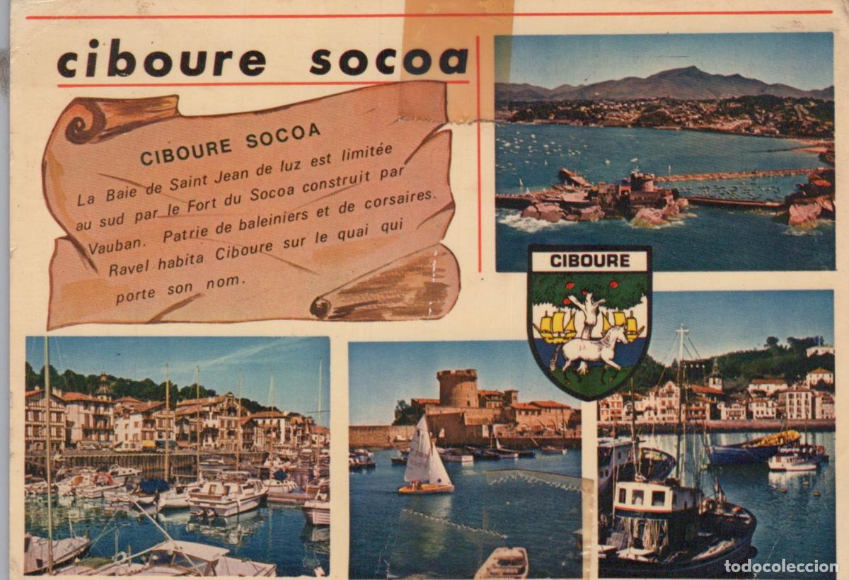 Postais: France Ciboure Socoa Baie Fort Socoa Port et Bateaux *YAF670