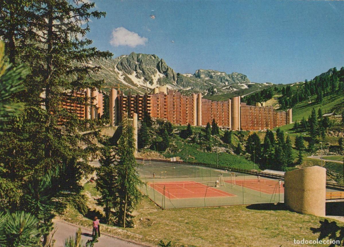Postais: France Plagne Bellec&ocirc;te R&eacute;sidence Moderne Tennis *YAF672