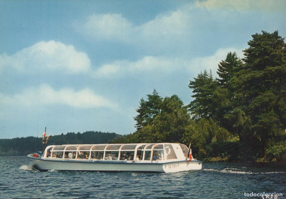Postkarten: France Vassiviere Lac de Vassivi&egrave;re Bateau Promenade *YAF682