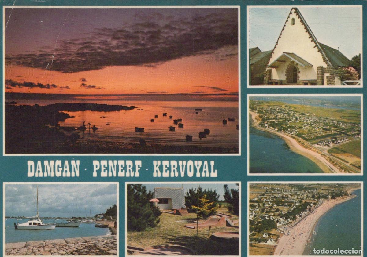 Postkarten: France Damgan Penerf Kervoyal Bretagne Panoramas Vari&eacute;s *YAF687