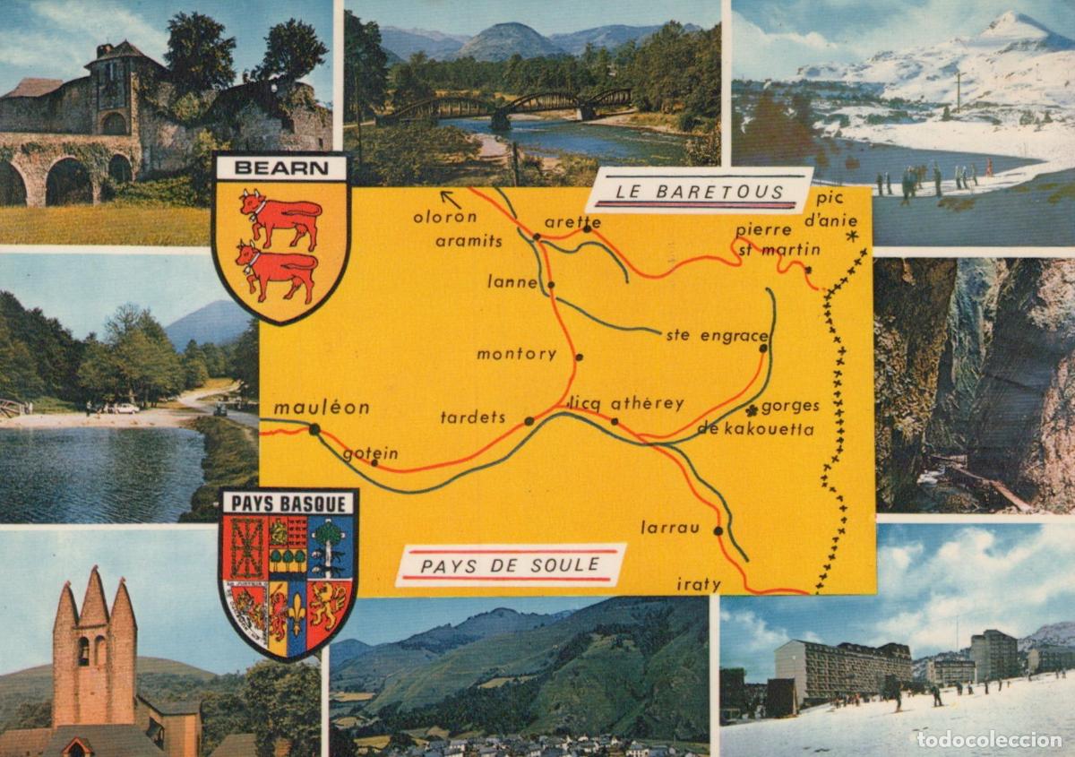 Postkarten: France Le Baretous B&eacute;arn Pays Basque Paysage Montagne *YAF695