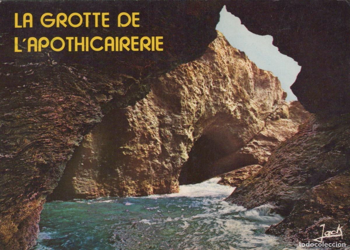 Postkarten: France Belle Ile en Mer Bretagne la Grotte de L Apothicaillerie *YAF720