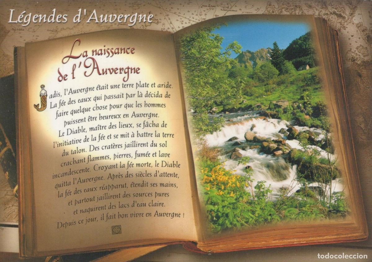Cartoline: France Auvergne Legends Landscape *YAF732