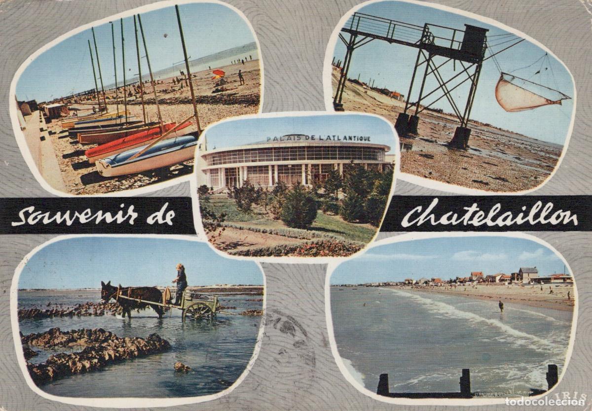 Cartoline: France Chatelaillon Plage Palais P&ecirc;che Sc&egrave;nes C&ocirc;ti&egrave;res *YAF776
