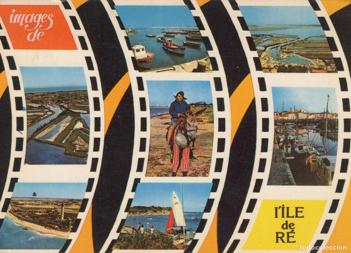 Cartoline: France Ars en R&eacute; Charente M Vues &Icirc;le de R&eacute; Phare Port &Acirc;ne *YAF777
