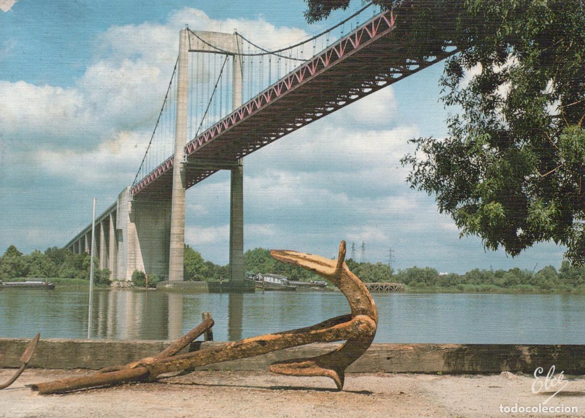 Postkarten: France Bordeaux Pont D Aquitaine Ancre Fluviale Unposted *YAF791