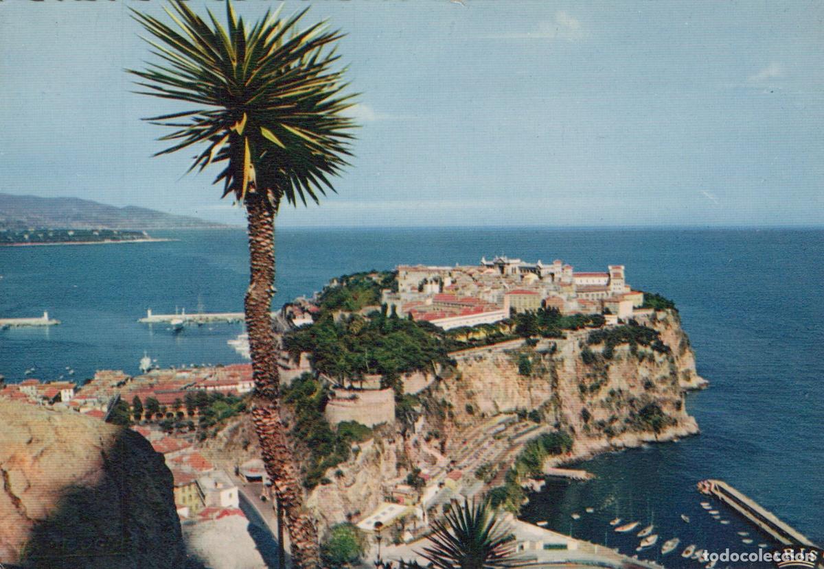 Postkarten: Monaco Monaco Principaut&eacute; le Rocher de Vue Jardin Exotique Unposted *YAF821