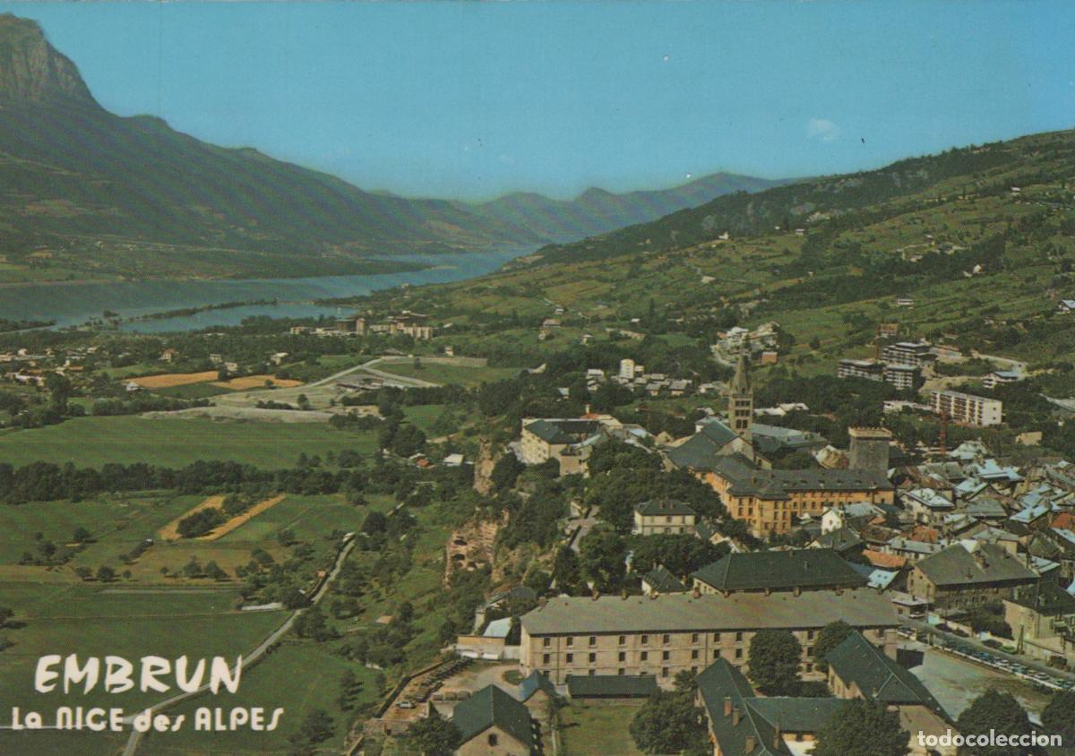 Postkarten: France Embrun Vue Panoramique Ville Lac Montagnes *YAF826