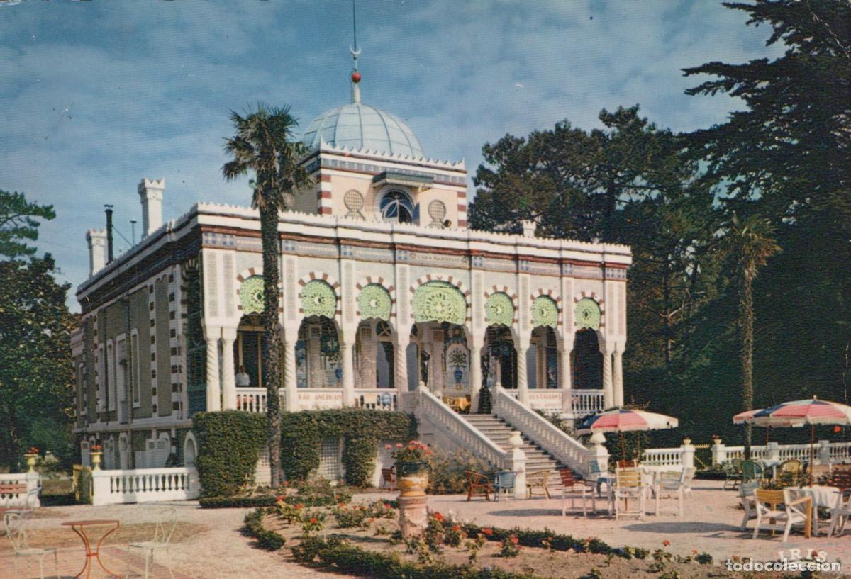Postkarten: France Arcachon Villa Mariana Architecture Alg&eacute;rienne Jardin *YAF830