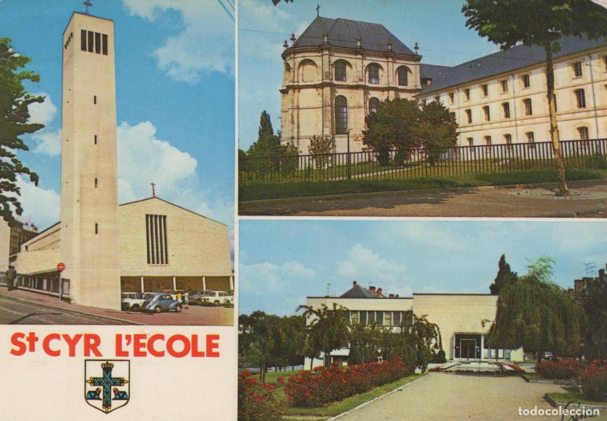 Postcards: France Saint Cyr L Ecole &Eacute;glise &Eacute;cole Militaire Mairie *YAF835