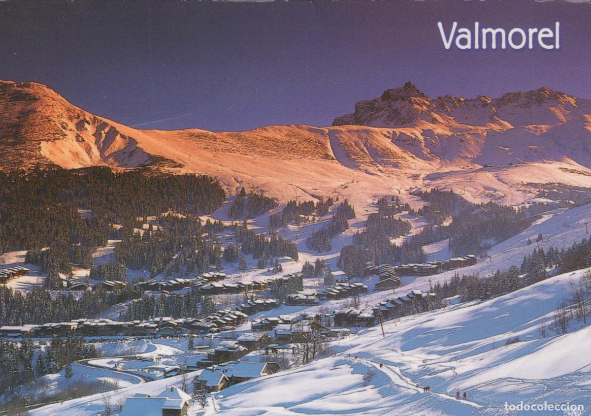 Postcards: France Valmorel Panorama Station de Ski Enneig&eacute;e *YAF840