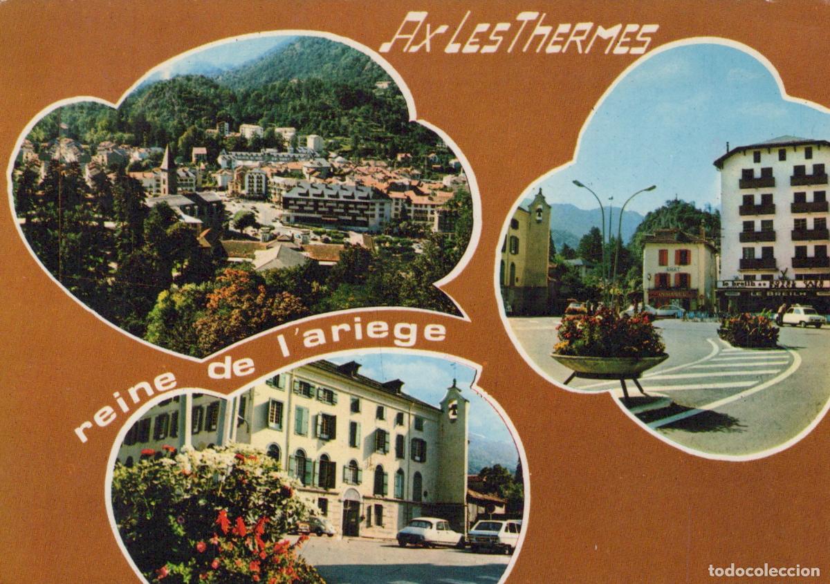 Postcards: France Ax les Thermes Vues G&eacute;n&eacute;rales Ville Thermale Architecture *YAF856