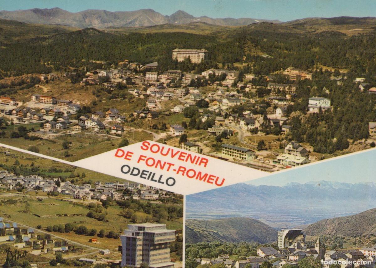 Postcards: France Font Romeu Odeillo Souvenir Multiview *YAF857