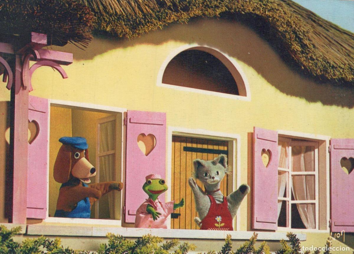 Postcards: France Paris &Icirc;le de la Maison de Toutou Marionnettes *YAF865