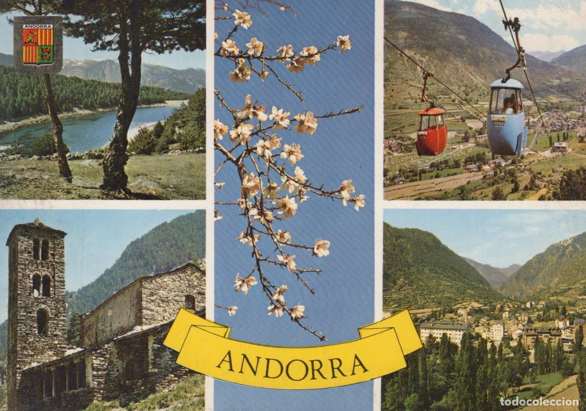 Postcards: Andorra Andorra Colecci&oacute;n de Paisajes Arquitectura Rom&aacute;nica Y Telef&eacute;rico *YAF867