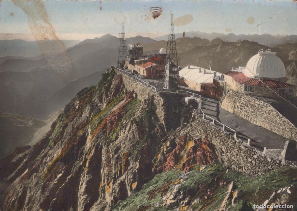 Postcards: France Pic du MIDI de Bigorre Observatoire de Montagne Real Photo *YAF876