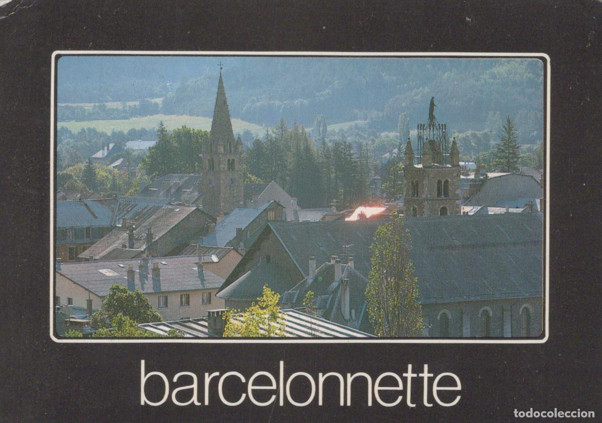 Postcards: France Barcelonnette Vue Village Montagne *YAF910