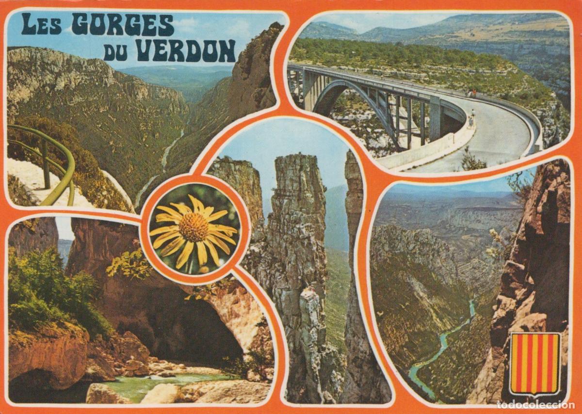 Postcards: France Nice Provence Gorges du Verdon Paysage Montagneux Pont Routier *YAF922