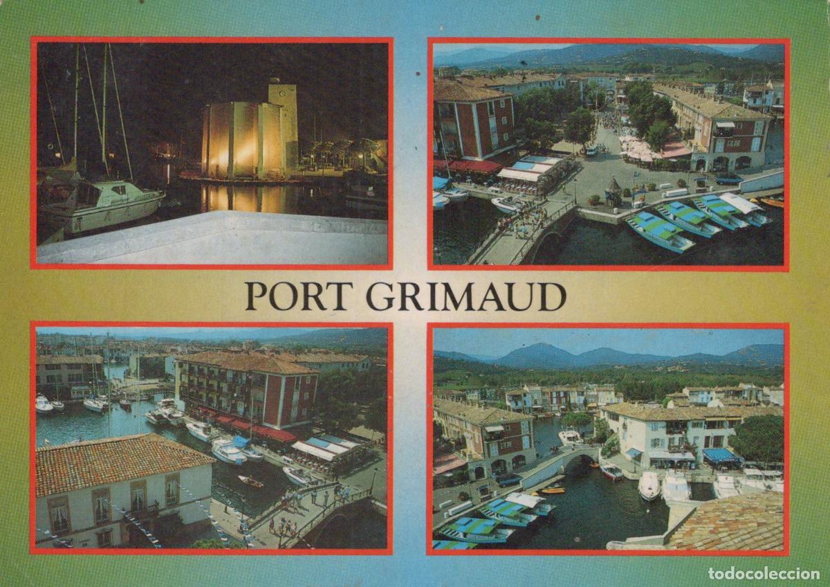 Postcards: France Port Grimaud Architecture Canaux Port et Bateaux *YAF936