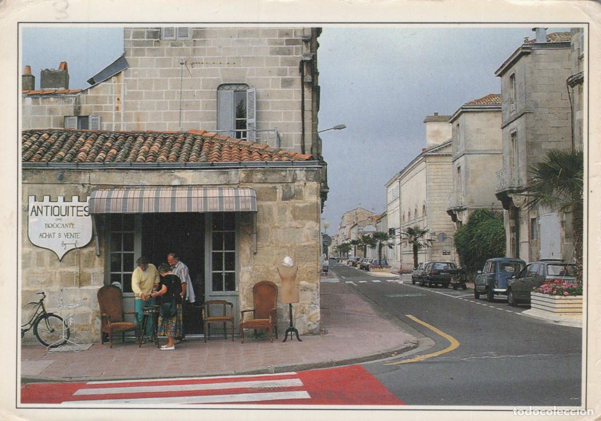 Postales: France Rochefort Rue Victor Hugo Boutique D Antiquit&eacute;s Affranchie *YAF945