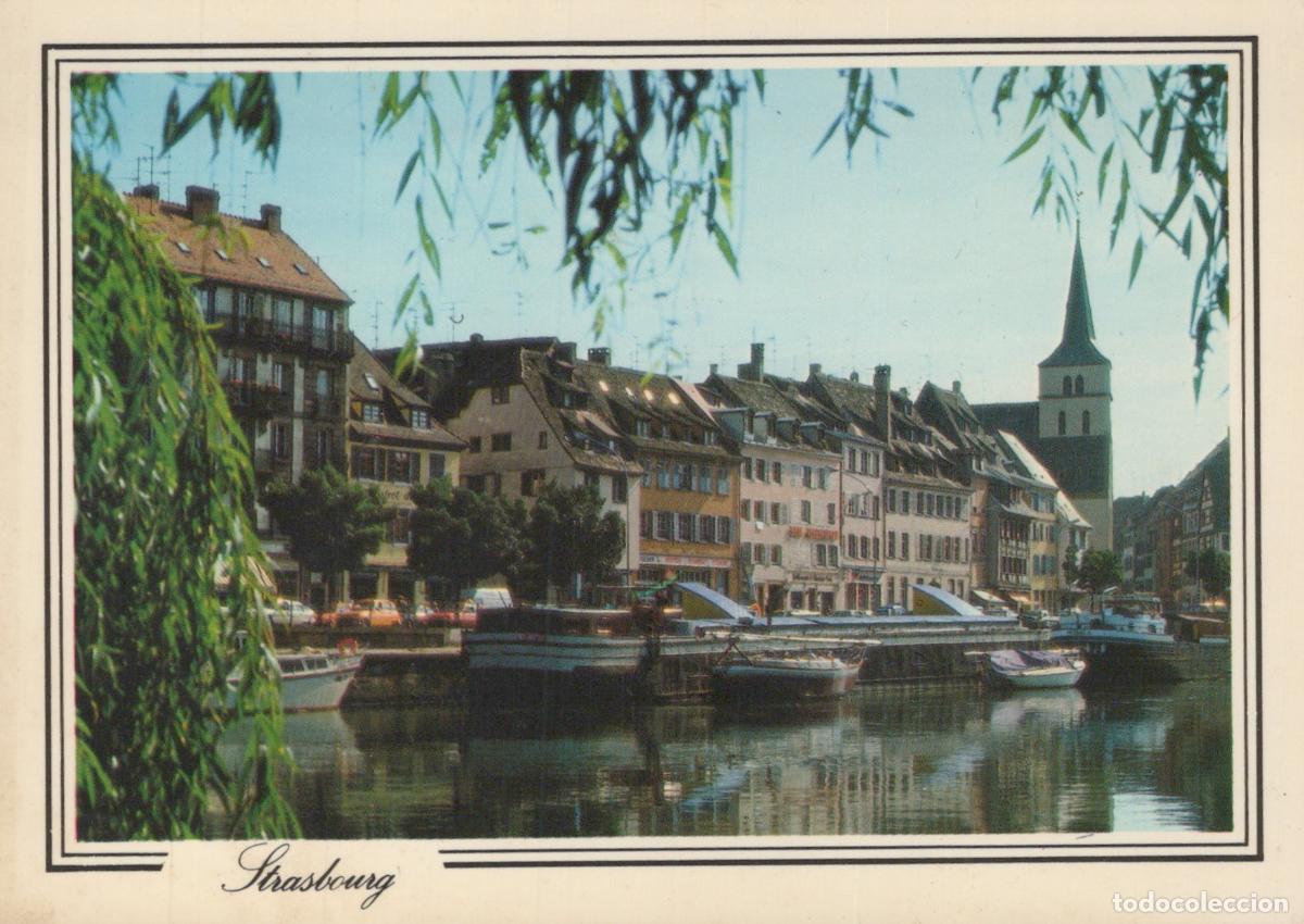 Postales: France Strasbourg L ILL Quai des P&ecirc;cheurs Architecture Fluviale *YAF942