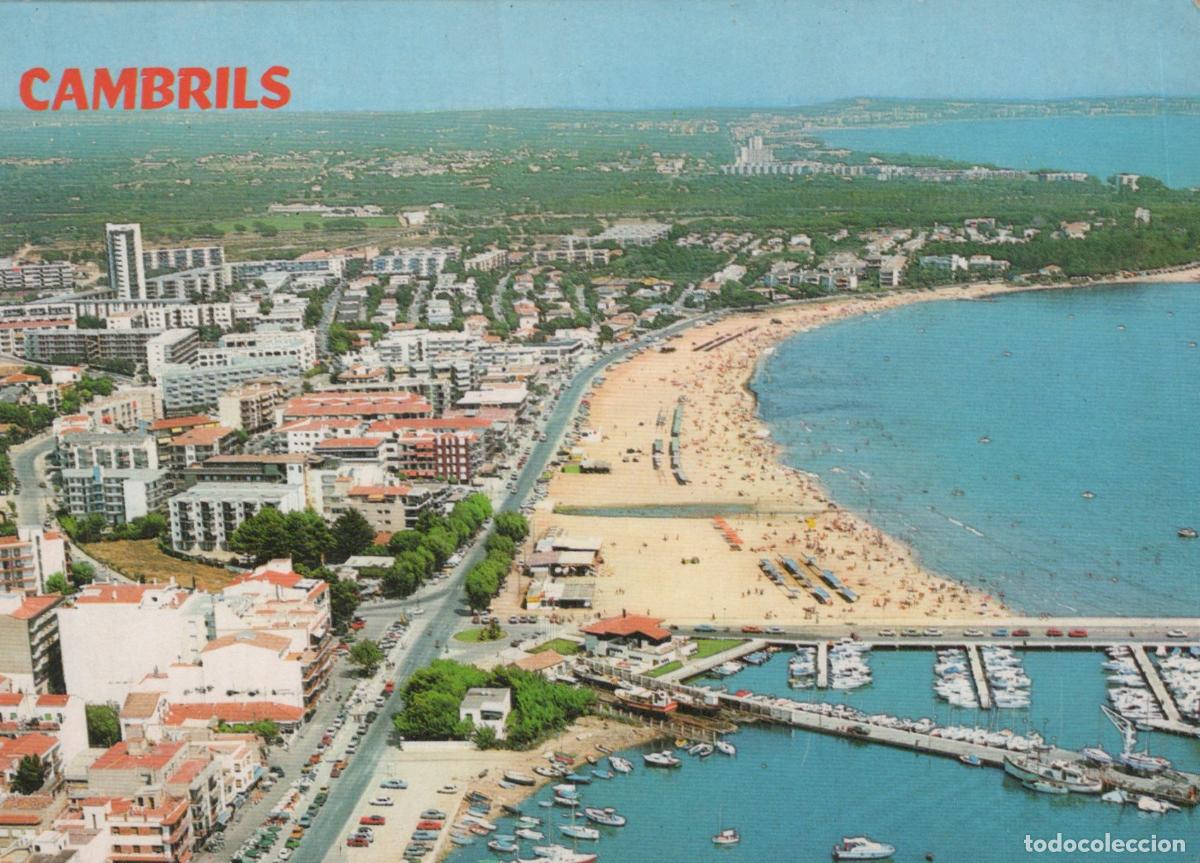 Postales: Espa&ntilde;a Cambrils Vista A&eacute;rea Playa Marina Afrancada *YAF950