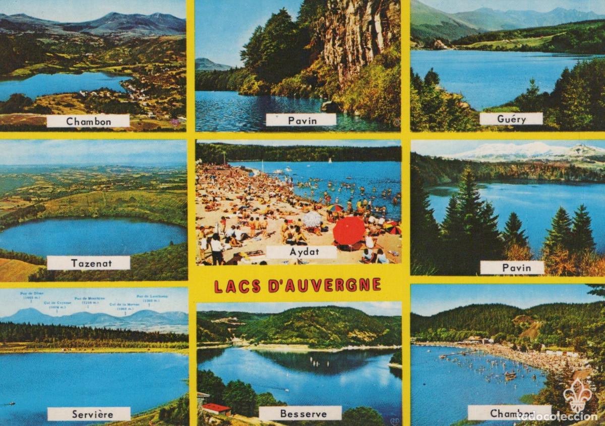 Postales: France Clermont Ferrand Lacs Paysages Activit&eacute;s Post&eacute;e *YAF955