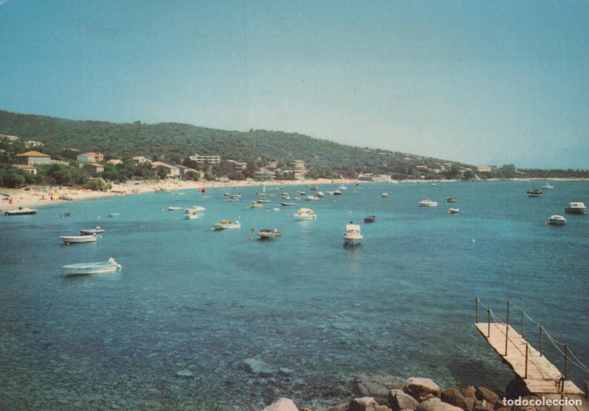 Postales: France Porto Pollo Vue G&eacute;n&eacute;rale de la Baie Avec Bateaux Post&eacute;e *YAF961