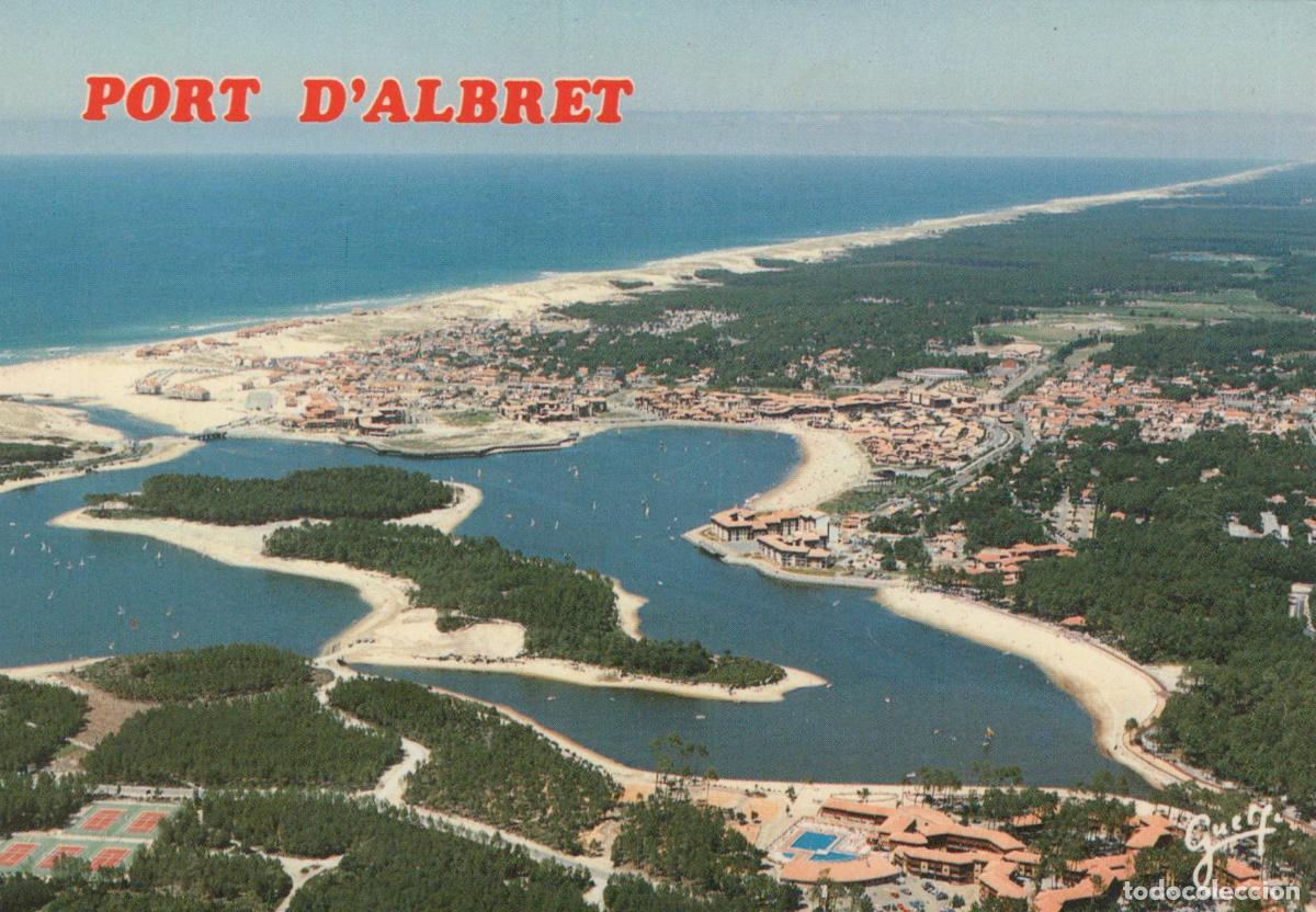 Postales: France Vieux Boucau Vue A&eacute;rienne Port D Albret *YAF957