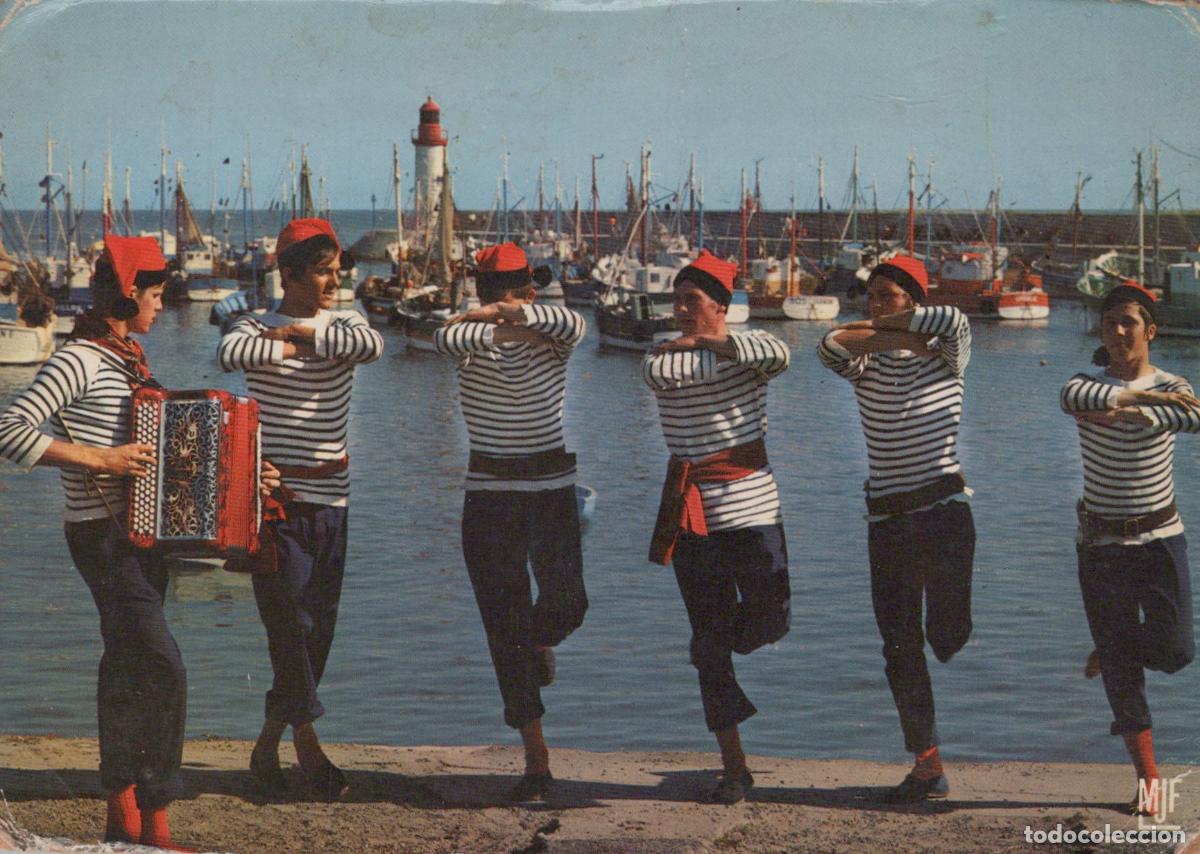 Postales: France Port de la Cotini&egrave;re Danse Folklorique les Bat&eacute;gails *YAF982