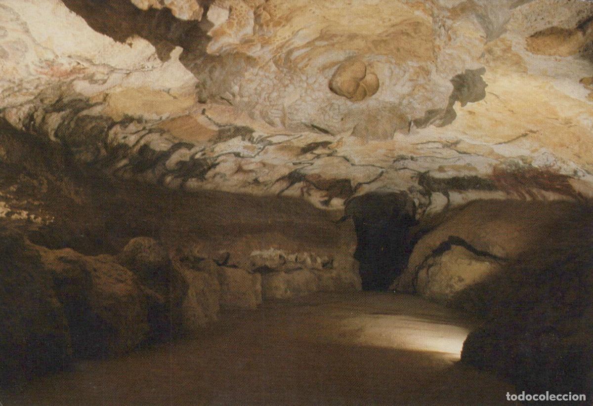 Cartoline: France Montignac Lascaux II Salle Taureaux Art Pr&eacute;historique Unposted *YAG010