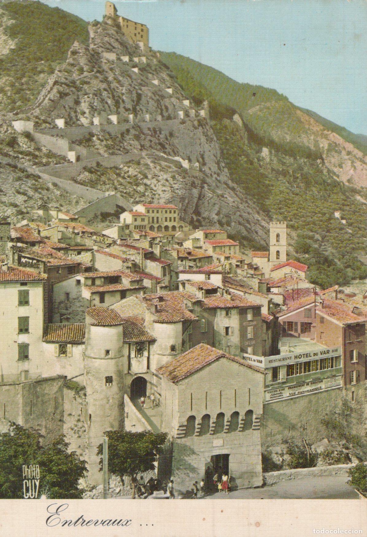 Cartoline: France Entrevaux Village Fortifi&eacute; Citadelle *YAG023