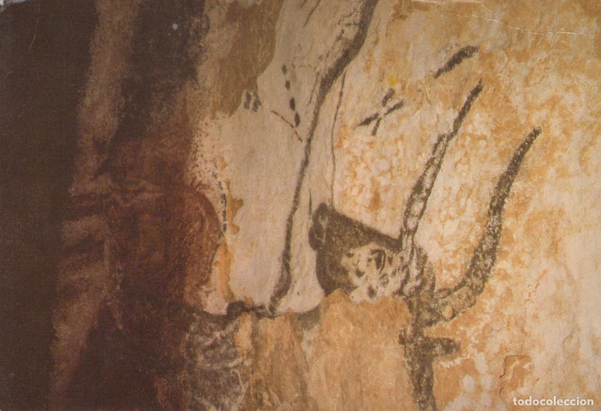 Cartoline: France Dordogne Lascaux II Peinture Rupestre Grand Taureau Unposted *YAG016