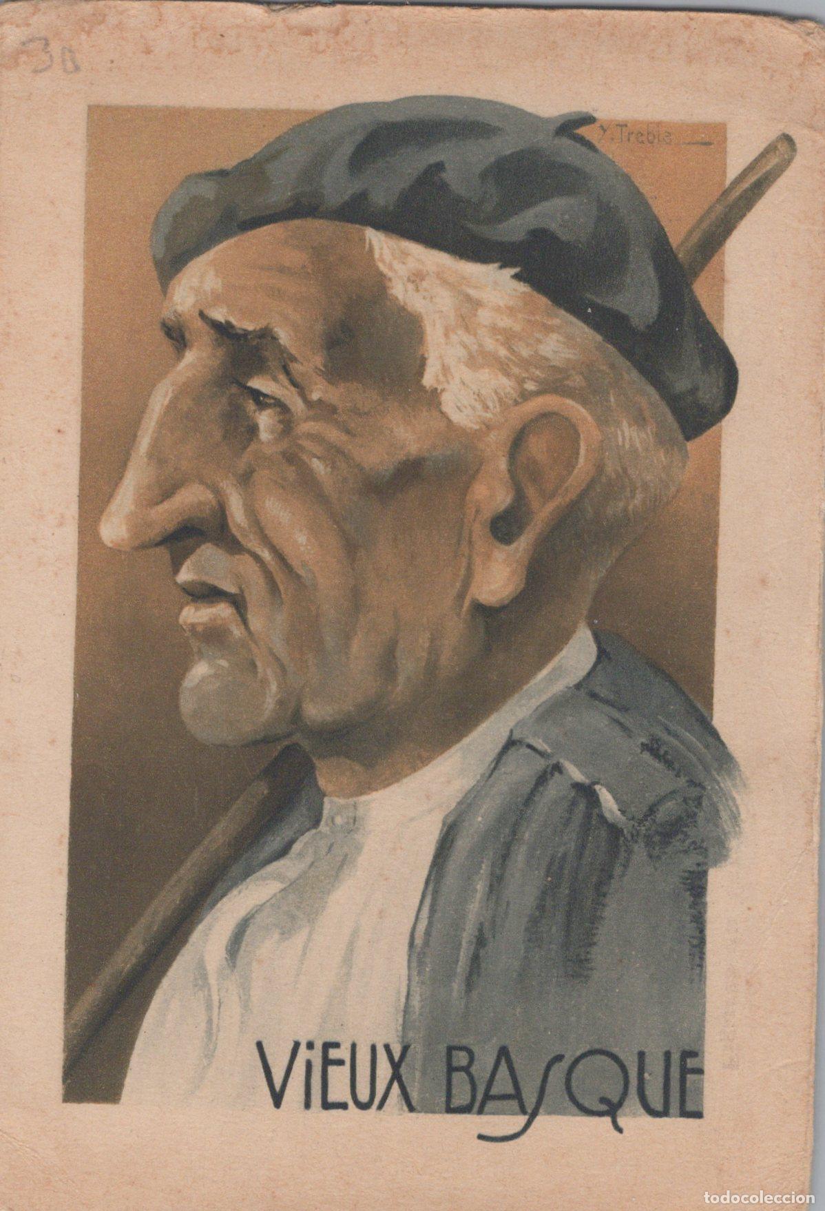 Postcards: France Bayonne Portrait Vieux Basque Affranchie *YAG029