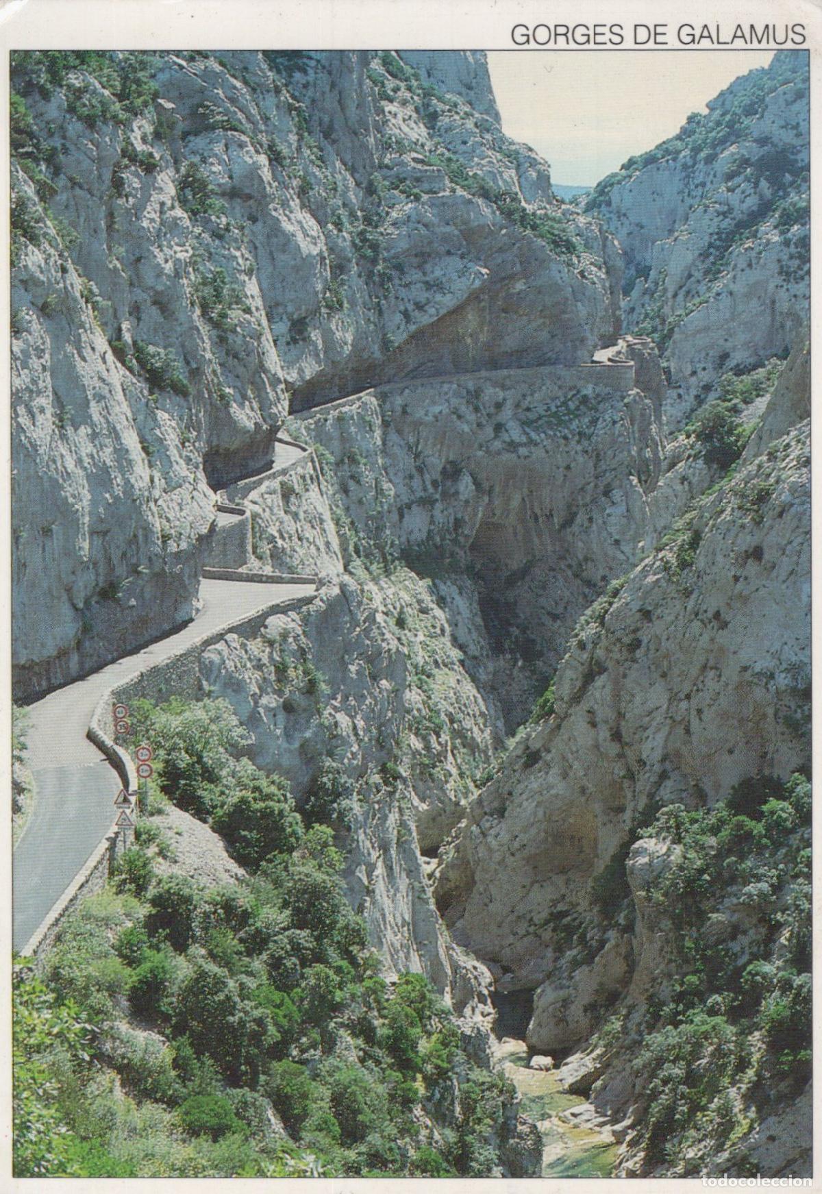 Postales: France Pyrenees Mountain Gorge Road *YAG054