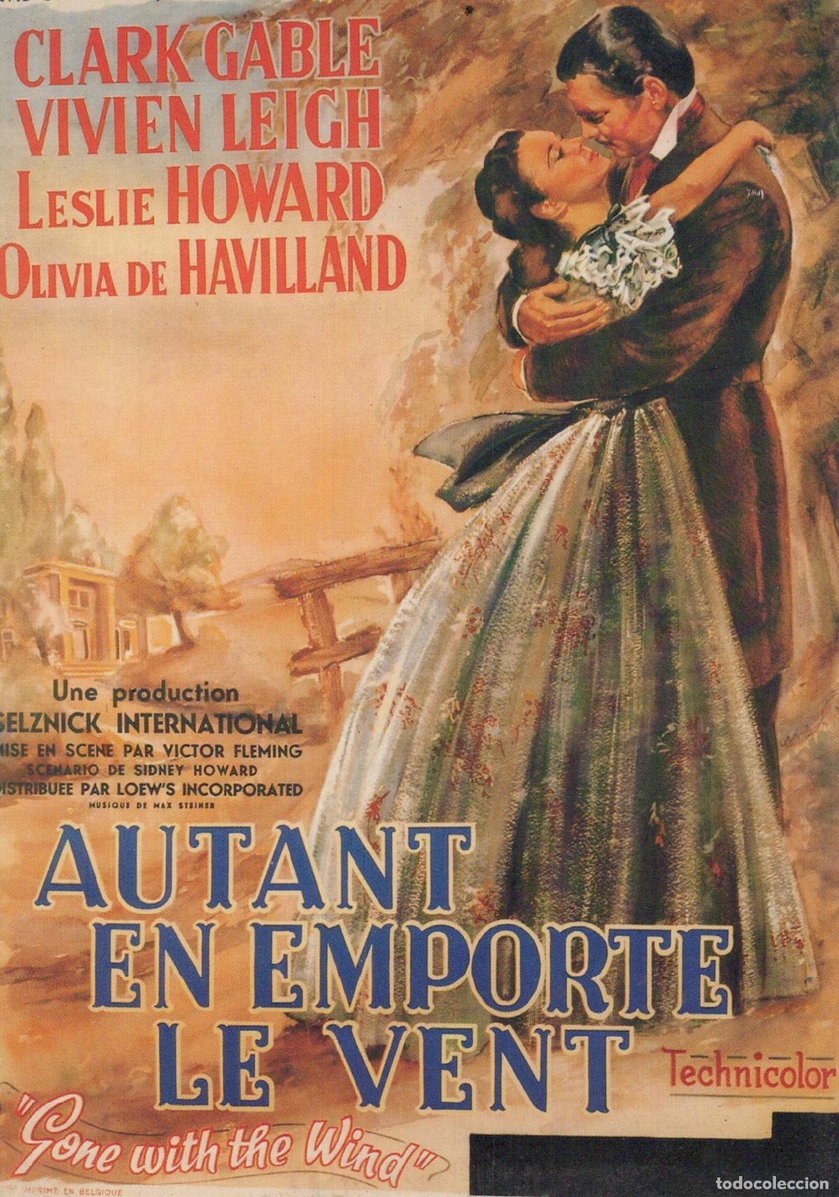Postales: France Nantes Autant en Emporte le Vent Clark Gable *YAG065