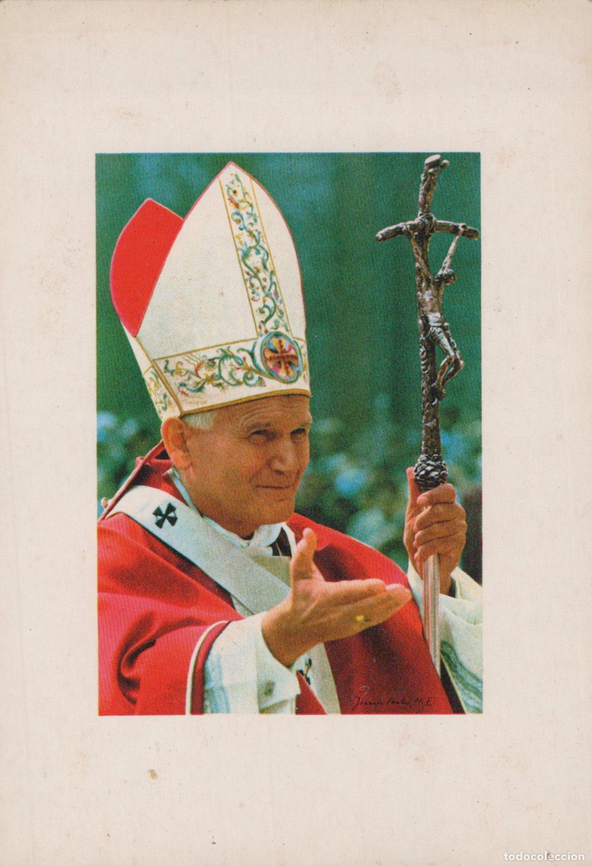 Postales: Italia Roma Papa Giovanni Paolo II Ritratto Religioso Unposted *YAG102