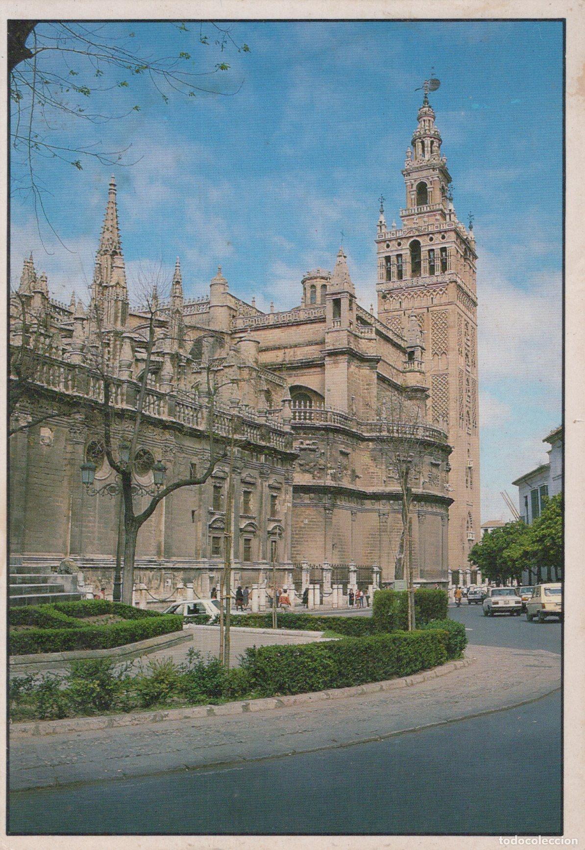 Postais: Espa&ntilde;a Seville Sevilla Catedral Y Giralda Arquitectura G&oacute;tica Unposted *YAG118