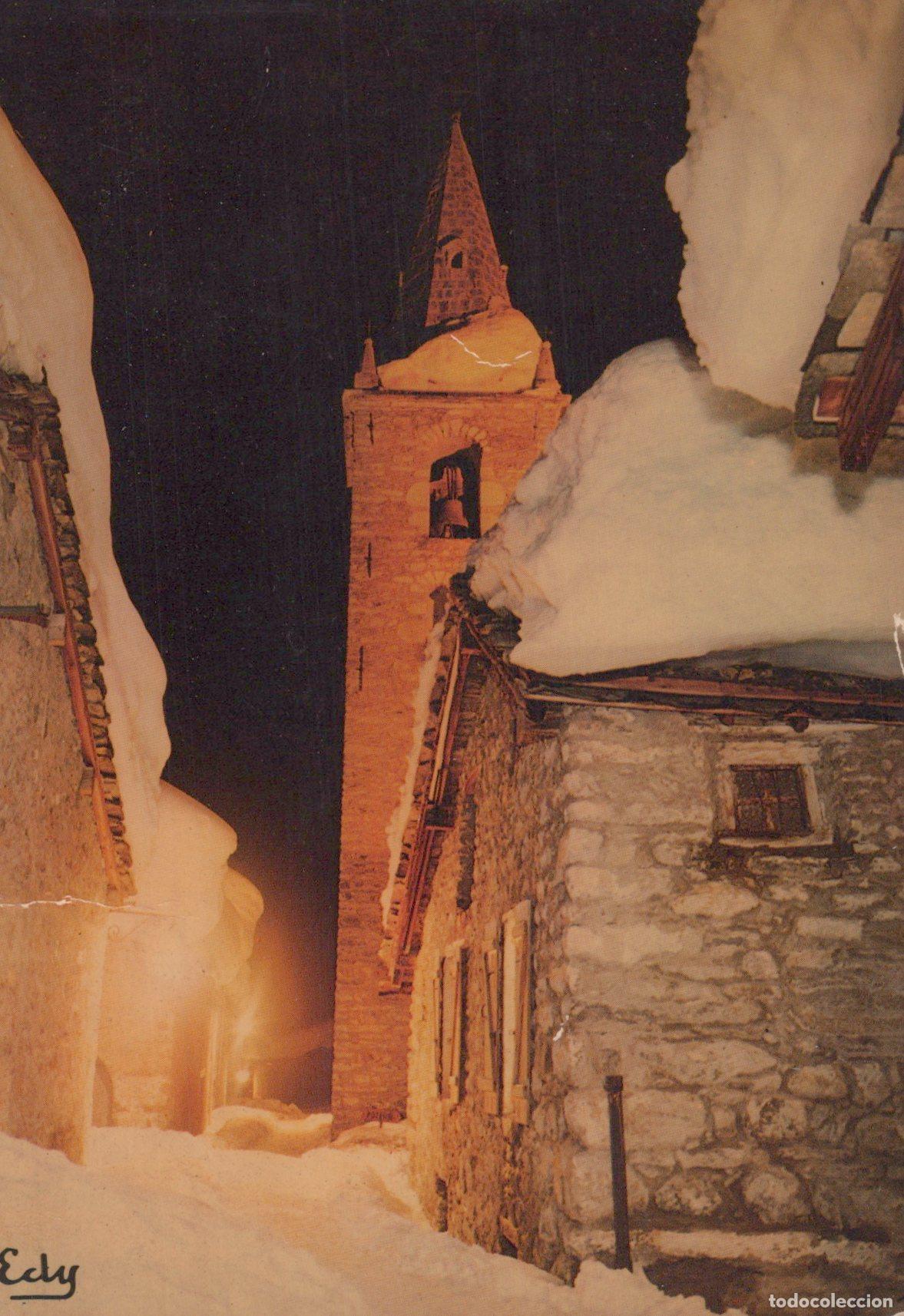 Postais: France Mountain Chapel Snow Painting *YAG073