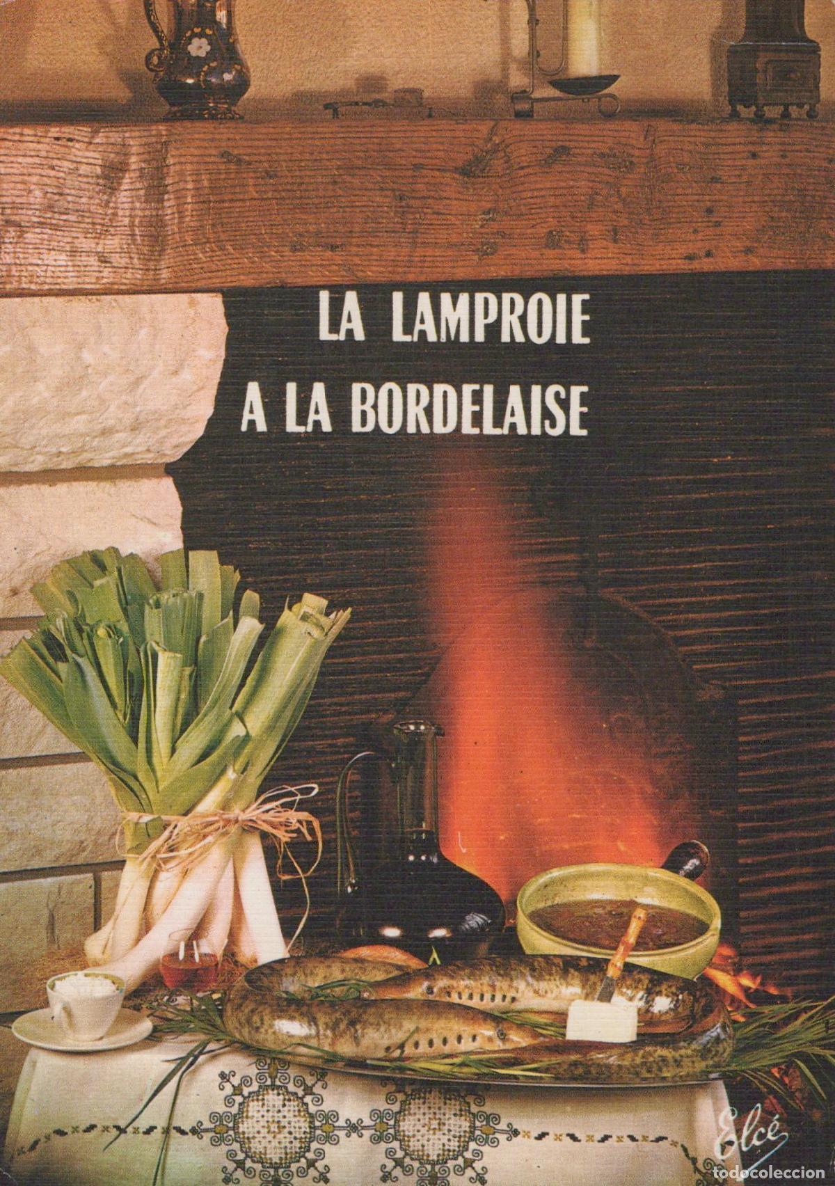 Postais: France Bordeaux Gastronomie Lamproie &Agrave; la Bordelaise Unposted *YAG174