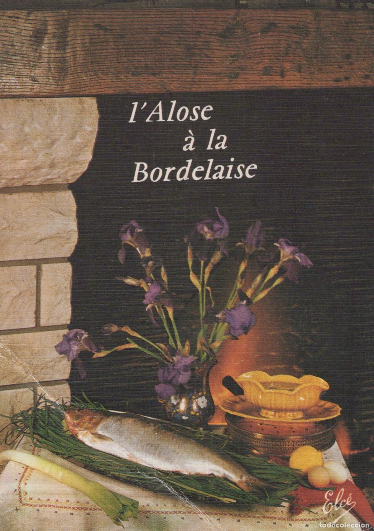 Postais: France Bordeaux L Alose &Agrave; la Bordelaise Recette Unposted *YAG183