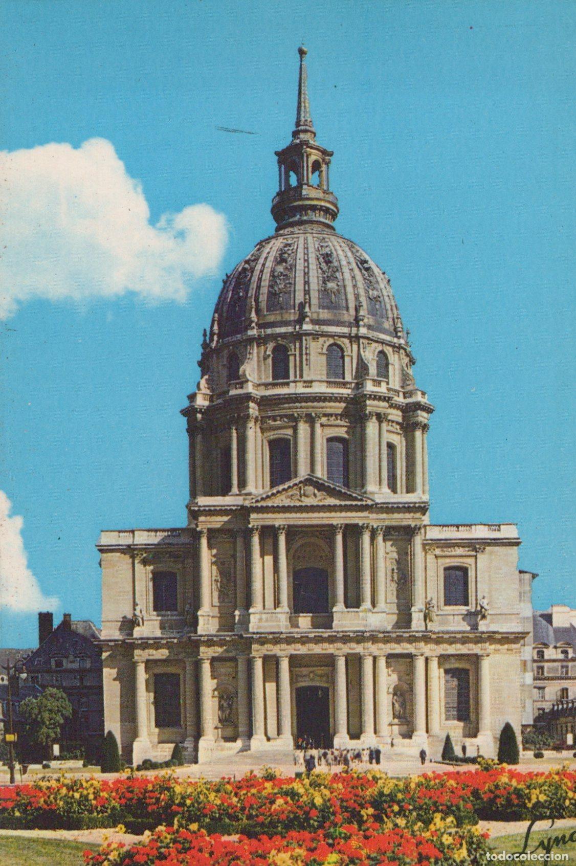 Postais: France Paris &Icirc;le de D&ocirc;me des Invalides Architecture Unposted *YAG129