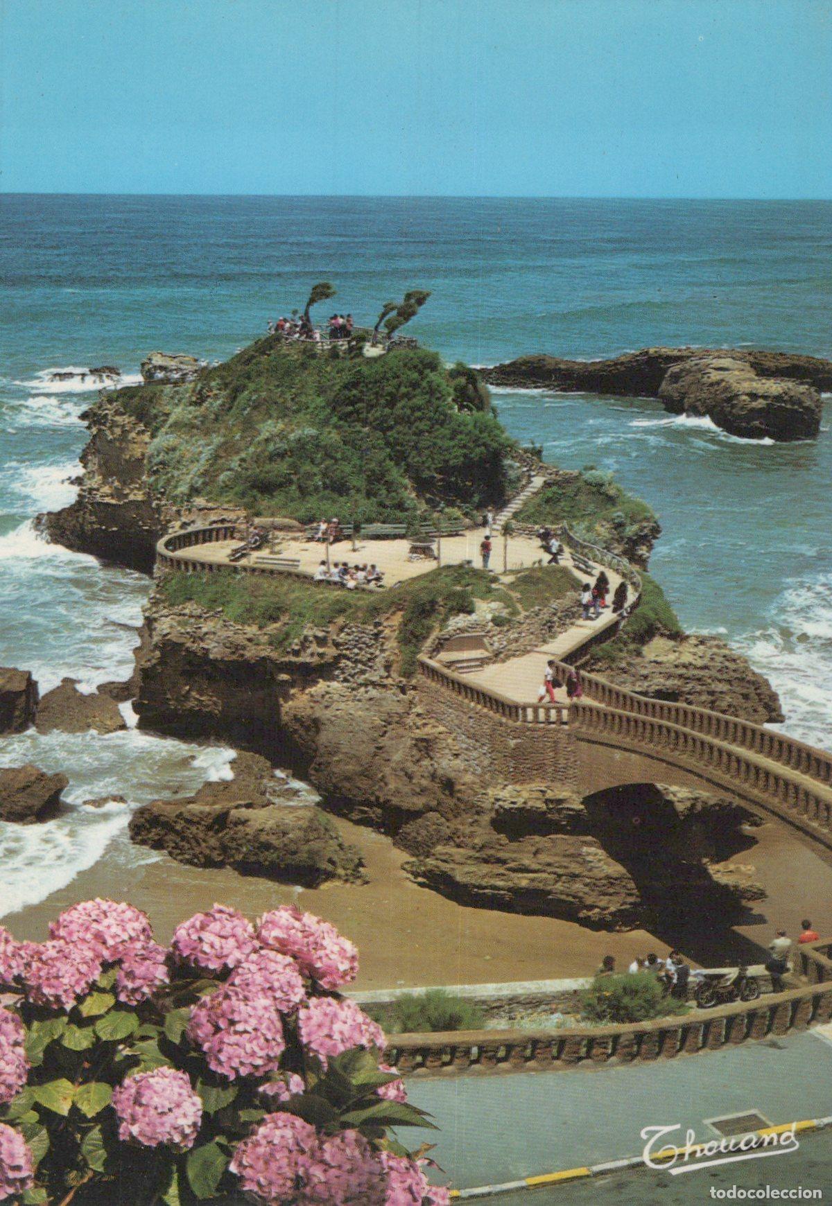 Postais: France Biarritz Rocher du Basta Passerelle Paysage Unposted *YAG234