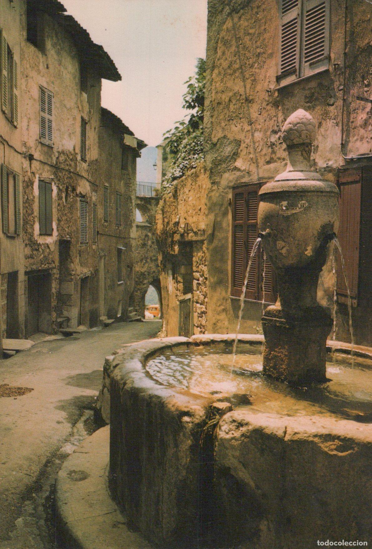Postais: France Bargemon Provence Vieille Rue Fontaine Traditionnelle *YAG161