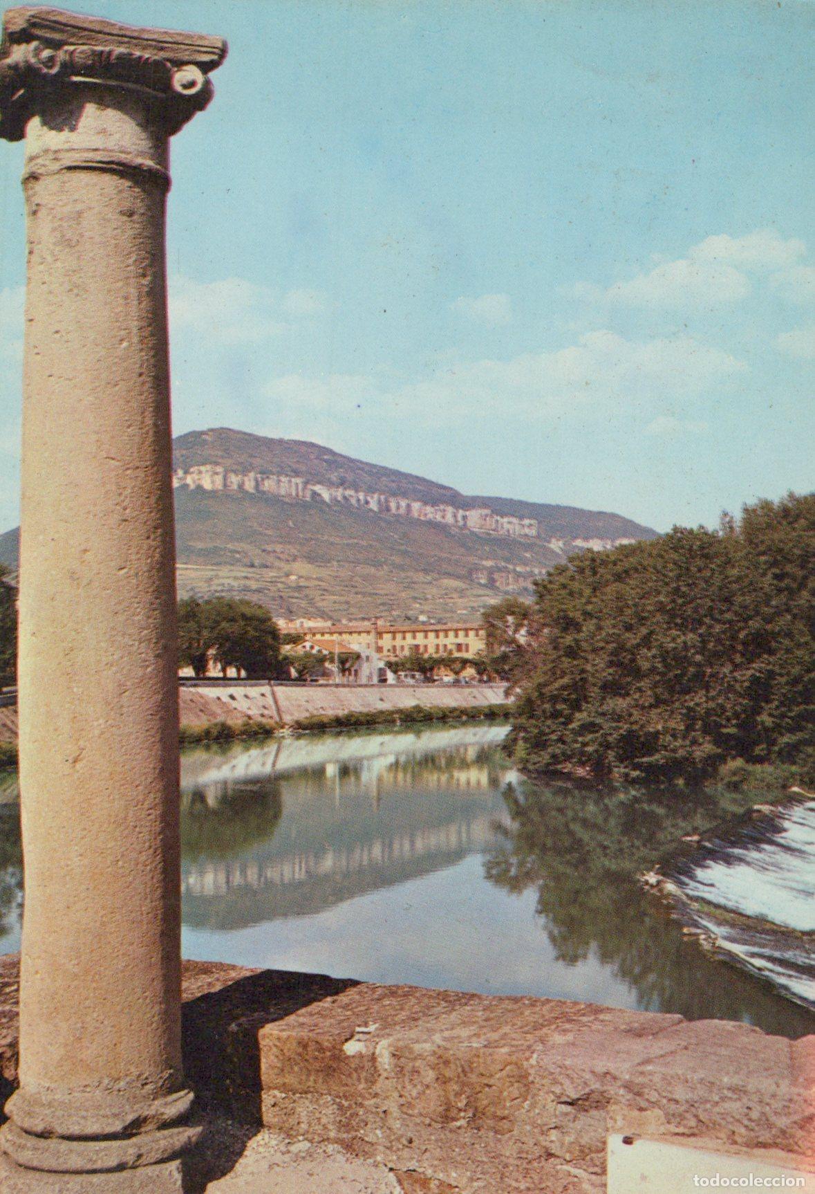 Cartes Postales: France Millau Quais du Tarn Paysage Avec Colonne et Causse Noir *YAG144