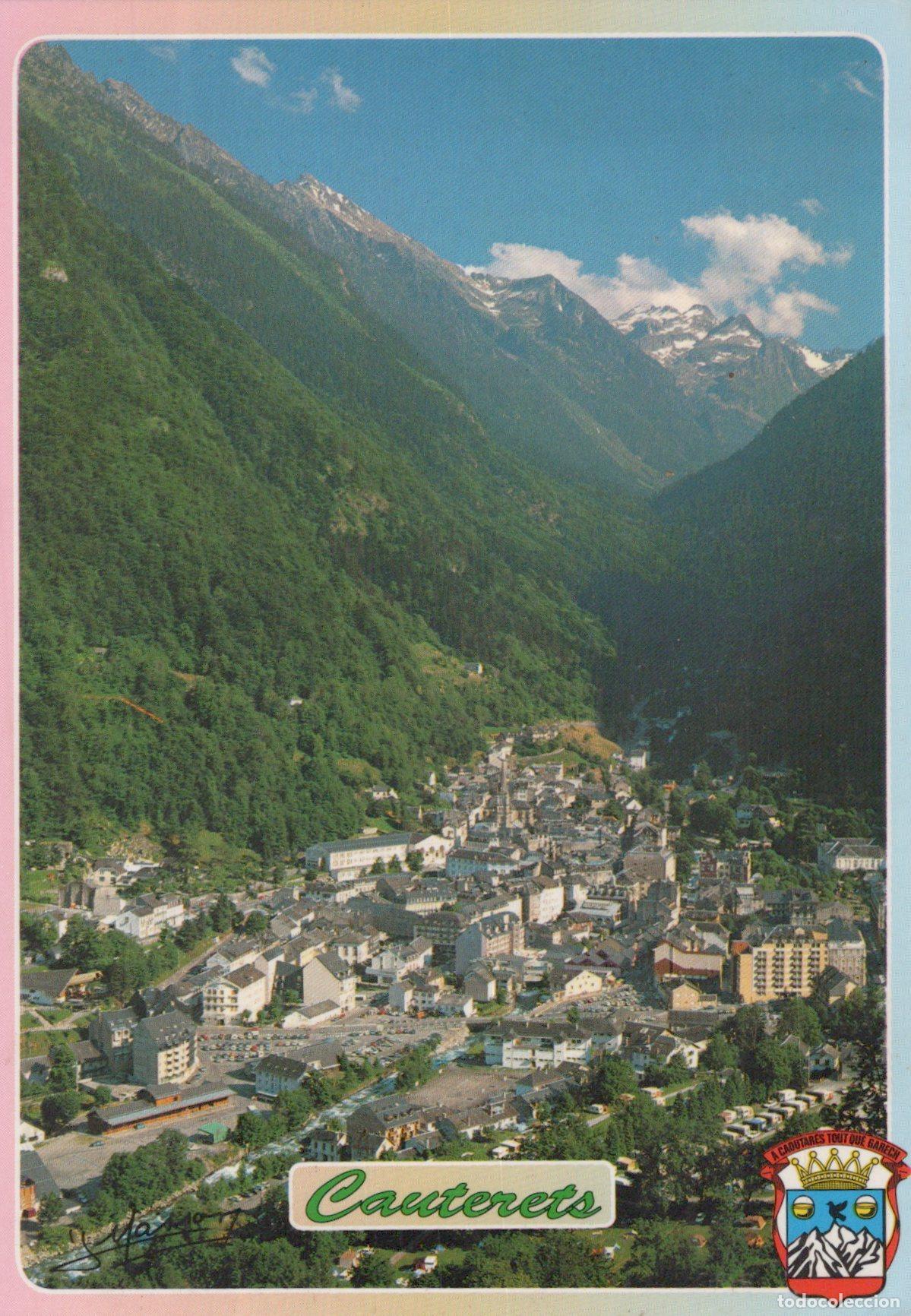 Postais: France Cauterets Vue Village Montagnes Architecture Alpine *YAG173
